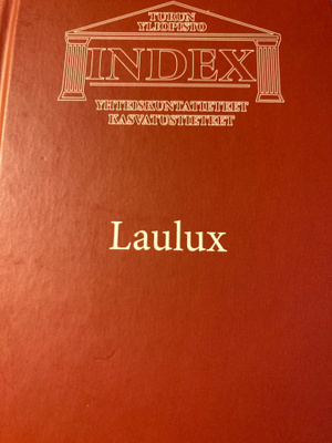 LAULUX - LAULUKIRJA Turun yliopisto