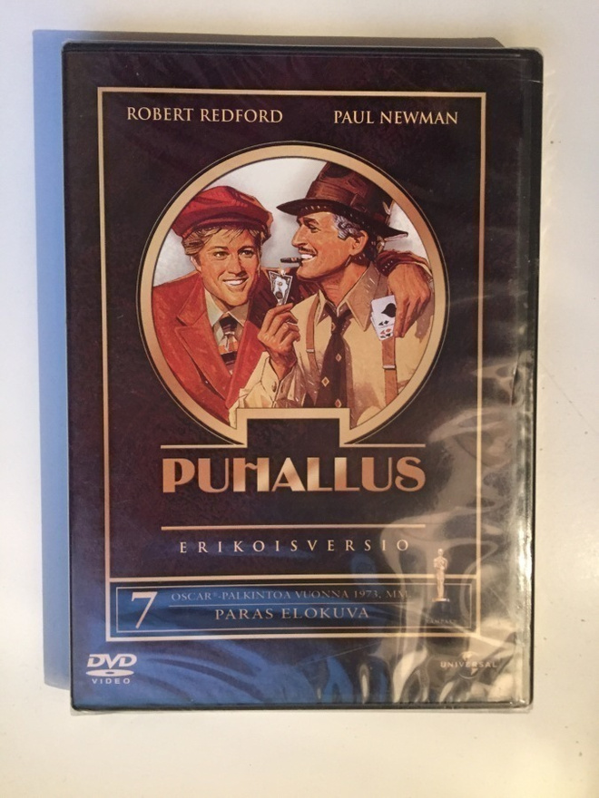 Puhallus (DVD) Paul Newman, Robert Redford [UUSI!]