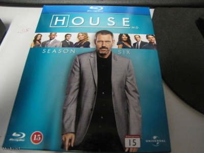 HOUSE 6.KAUSI BLU-RAY UUSI