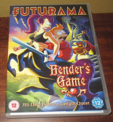 Futurama Bender´s Game TV-sarjat dvd Suomi teksti