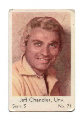 Purkkakuva Seria S n:o 71 JEFF CHANDLER Purukumikuva