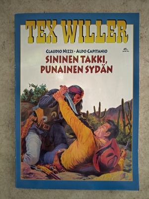 Tex Willer -suuralbumi: Sininen takki, punainen sydän