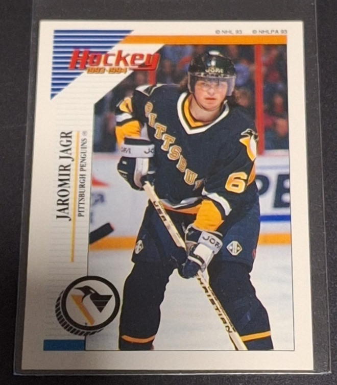 Jaromir Jagr 1993-94 Panini Stickers #82