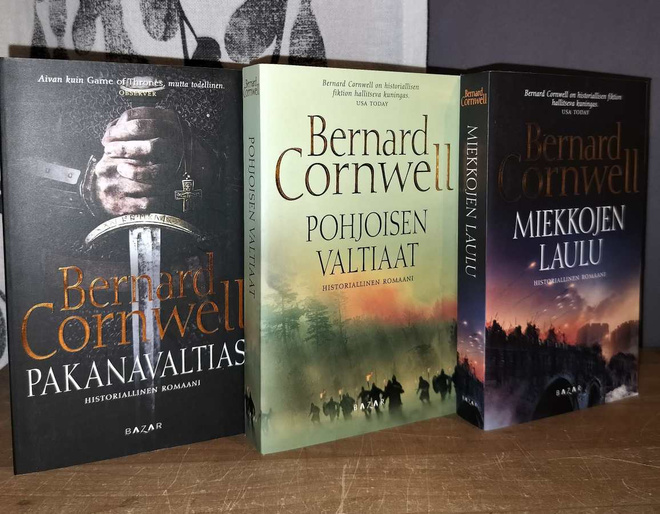 Bernard Cornwell x3 - Historiallinen romaani