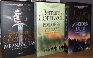 Bernard Cornwell x3 - Historiallinen romaani