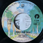 DEEP PURPLE : Black Night * Woman From Tokyo * JAP 1975 - pikkukuva 3