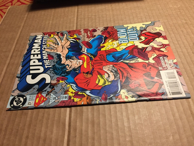 DC SUPERMAN THE MAN OF STEEL 27/1993 HYVÄ