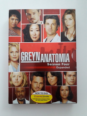 Greyn anatomia , 4. Kausi, 5-Levyä - DVD Boxi