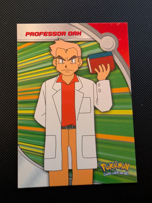 Professor Oak Heroes & Villains Pokemon Topps