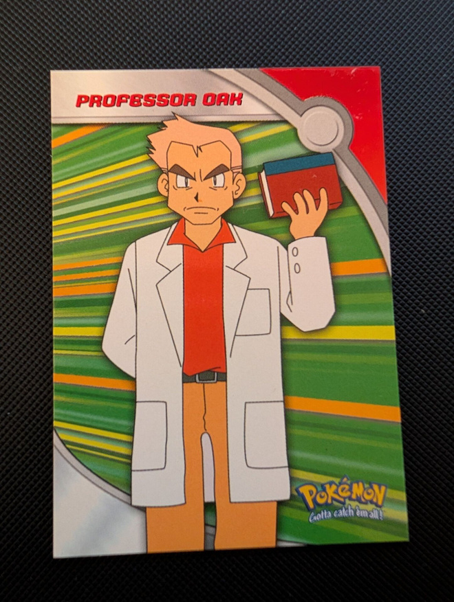 Professor Oak Heroes & Villains Pokemon Topps