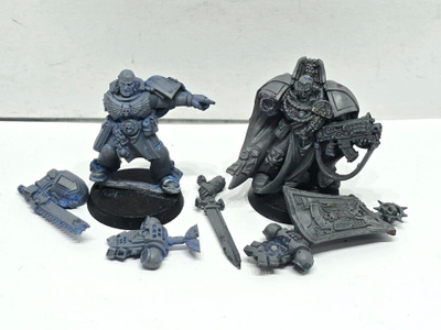 WH40K - Space Marine Captain + Sergeant [A165]