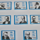 20 VANHAA Tulitikku Etikettiä Tasavallan Presidentti - pikkukuva 2
