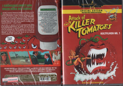 Attack Of The Killer Tomatoes (49 204) UUSI -SV- DVD 1978