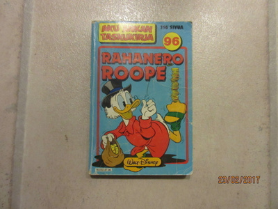 Aku Ankan taskukirja 96 - Rahanero Roope (1.Painos)