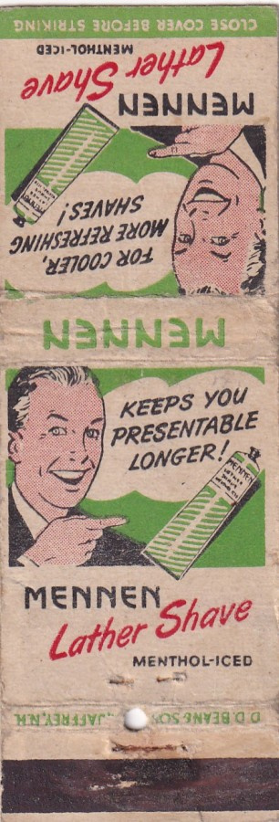 Mennen, Lather Shave, Menthol- Iced,  USA b635