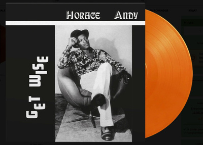 Horace Andy – Get Wise, Limited Edition, Numbered, Orange