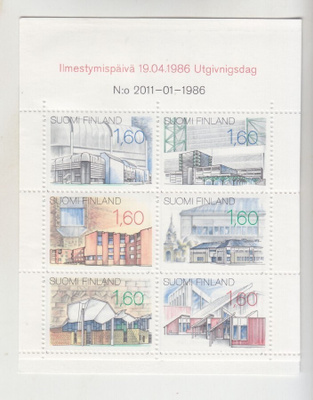 1986 Arkkitehtuuri vihko postituoreena hinta 1€