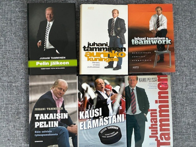 Juhani Tamminen jääkiekkokirjoja