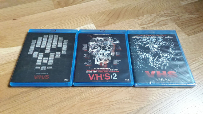 V/H/S osat 1-3 Blu-ray