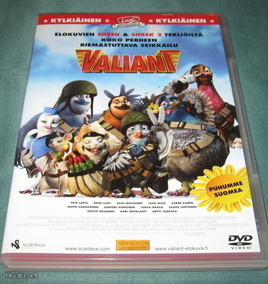 Valiant [DVD] Puhumme Suomea!