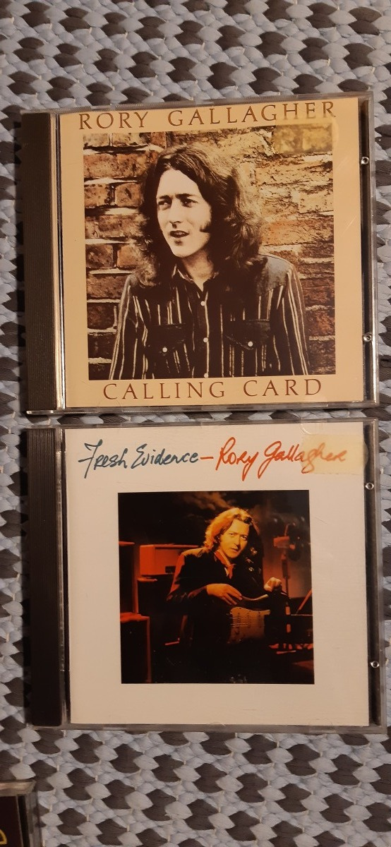 Rory Gallagher 2 cd-levyä HYVÄT!!