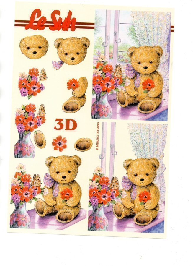 3D "°NALLE & KUKAT KESÄIKKUNALLA"° /Le Suh
