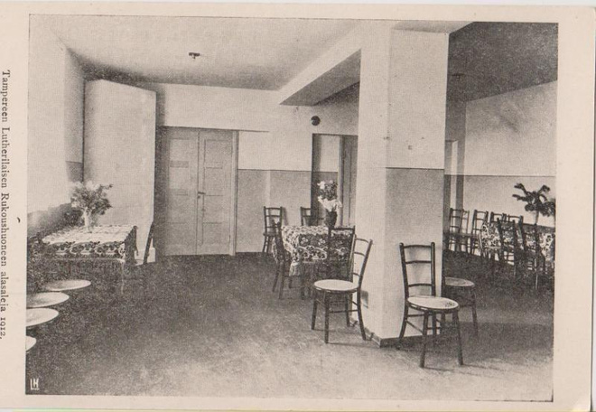 Tampere Luterilaisen Rukoushuoneen alasaleja 1912 mv  p135