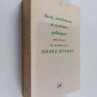 Droit, institutions et systemes politiques : melanges en ... - pikkukuva 1