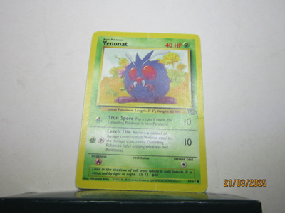POKEMON VENONAT 63/64 1999 Wizards