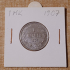 1 mk 1907 Hopea 868 KL 6 / 8 - pikkukuva 3