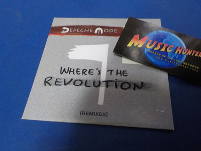 DEPECHE MODE - WHERE'S THE REVOLUTION M-/M- CD SINGLE