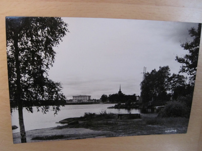 VANHA Postikortti Mänttä 1950-l Alkup. Mallikappale