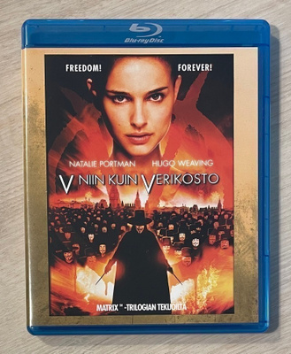 V niin kuin verikosto (2006) Natalie Portman & Hugo Weaving
