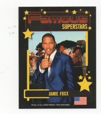Famous SUPERSTARS  n:o 051 JAMIE FOXX