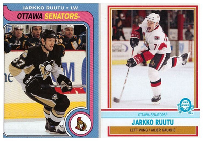 2 x JARKKO RUUTU Senators (Penguins)
