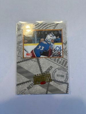 1997-98 Donruss Priority Stamps Bronze Patrick Roy #1