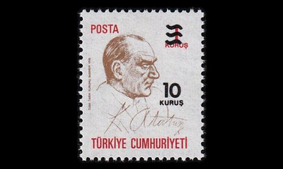 Turkki 2426 ** Käyttösarja Atatürk (1977)