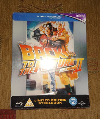 Back to the Future II Blu-ray LIMITED EDITION STEELBOOK