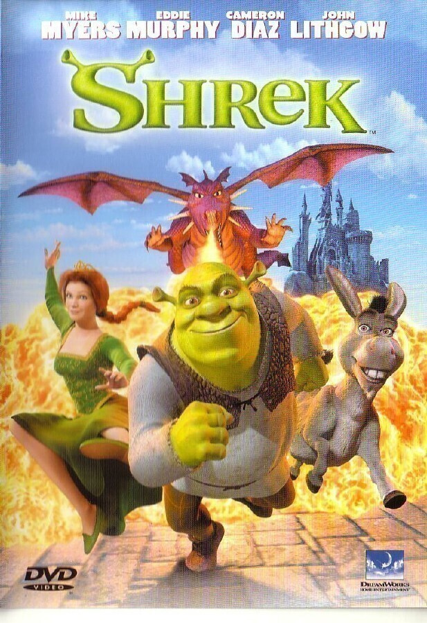 dvd, Shrek [animaatio, fantasia]