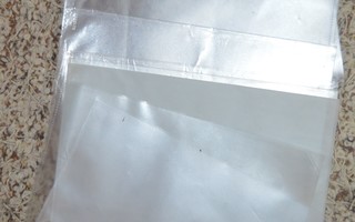 A4 läpinäkyviä muovitaskuja 10kpl