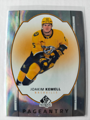 Joakim Kemell 2025-26 SP Authentic Pageantry Rookie