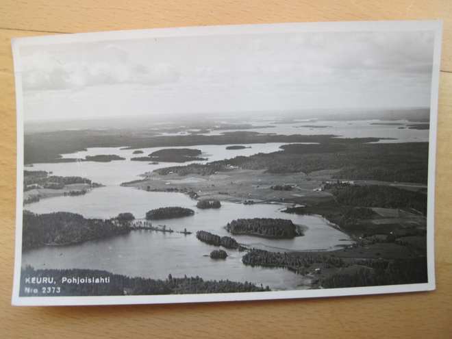 VANHA Postikortti Keuruu Karhumäki 1930-luku