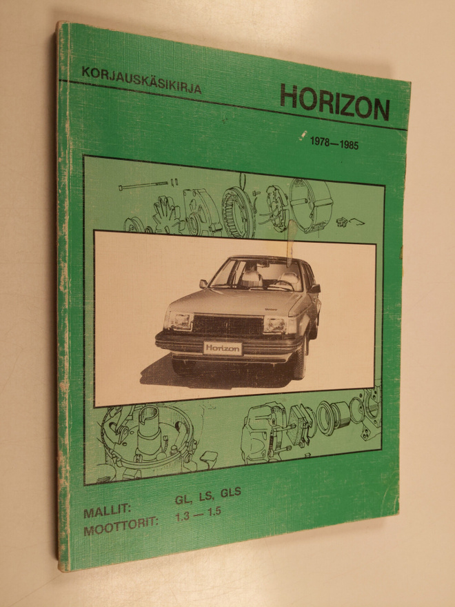 Korjauskäsikirja : Horizon 1978-1985