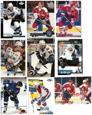 9 x JOE JUNEAU Washingon Capitals
