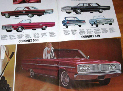 1966 Dodge Coronet PRESTIGE esite - KUIN UUSI - ISO