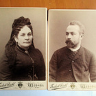 Viipuri kabinettikuvat 2 kpl n 1885 16x11cm - pikkukuva 1