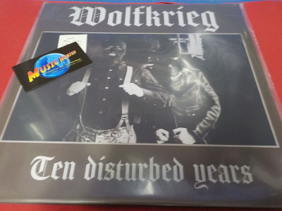 WOLFKRIEG - TEN DISTURBED YEARS UUSI LP