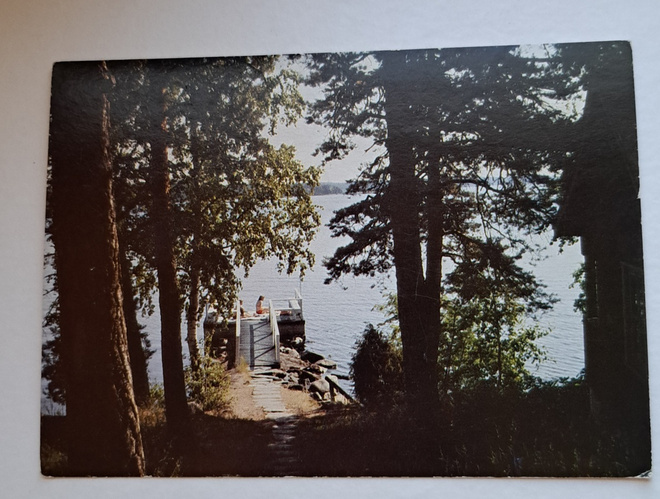 Ylöjärvi, Voionmaan Opisto, kuva rantalaiturilta