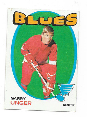 1971-72 Topps #26 Garry Unger , St Louis Blues