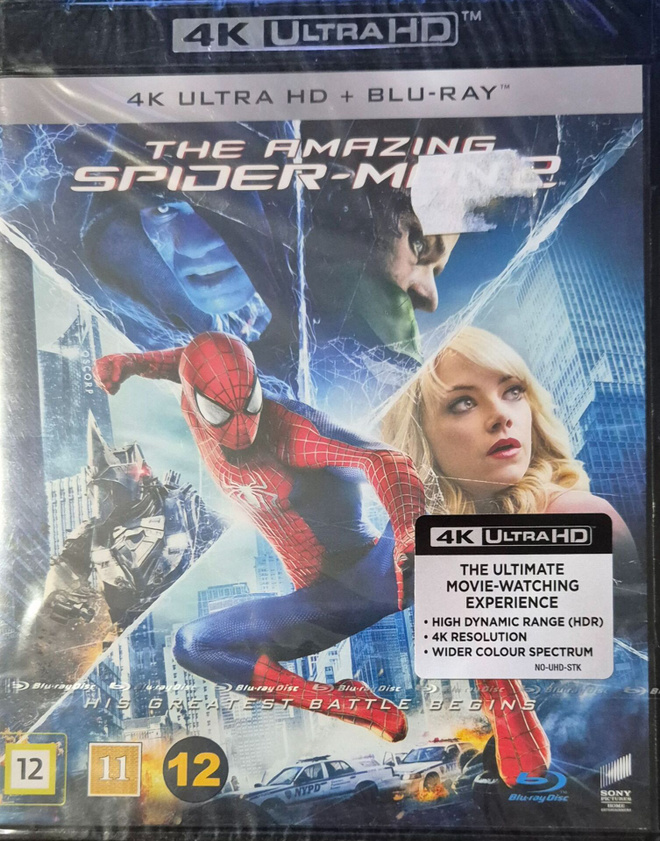 the amazing spider-man 2 4k ultra hd+blu-ray